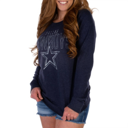 dallas cowboys pink sweatshirt