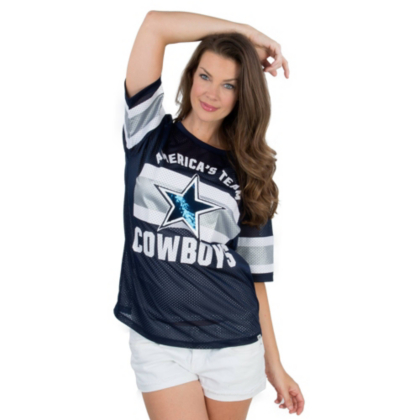 Dallas Cowboys PINK Bling Tee PINK Womens Cowboys Catalog
