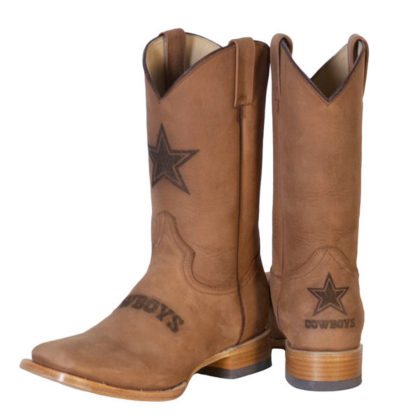 Dallas Cowboys Mens Crazy Horse Leather Boot Footwear Other Mens