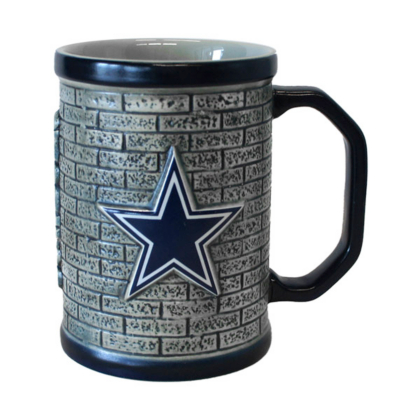 Dallas Cowboys Stone Wall Mug Glassware Home & Office Accessories
