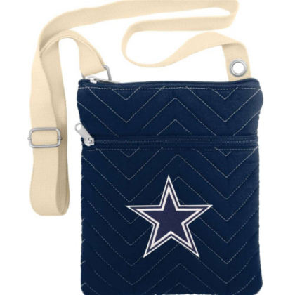 Dallas Cowboys Chev Stitch Cross Body Purse Bags Accessories