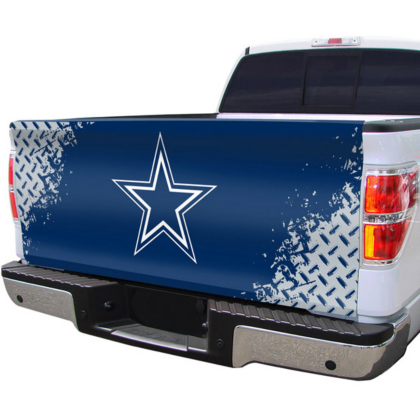 Dallas Cowboys Fabric Tailgate Cover Automotive Accessories