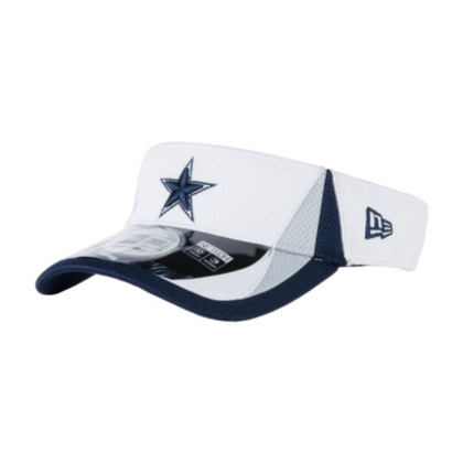 Dallas Cowboys New Era Training Visor Mens 10 Mens Clearance