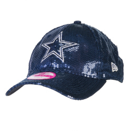 Dallas Cowboys PINK New Era Sequin Hat | Adjustable | Hats | Womens | Cowboys Catalog | Dallas 