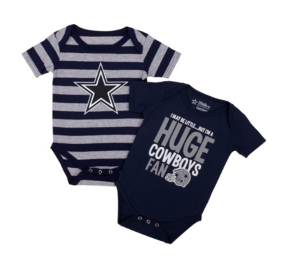 Dallas Cowboys Cuteness Bodysuit Set Infant Outfits Infant Kids