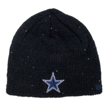 Dallas Cowboys New Era Glistener Knit Cap Cold Weather Hats