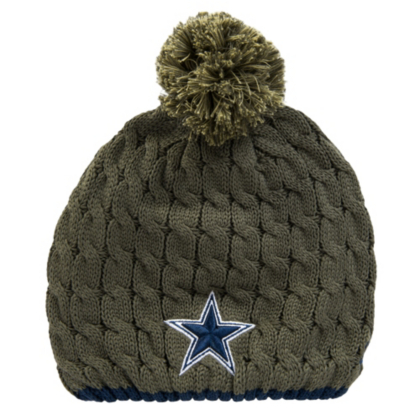 dallas cowboys salute to service hat 2020