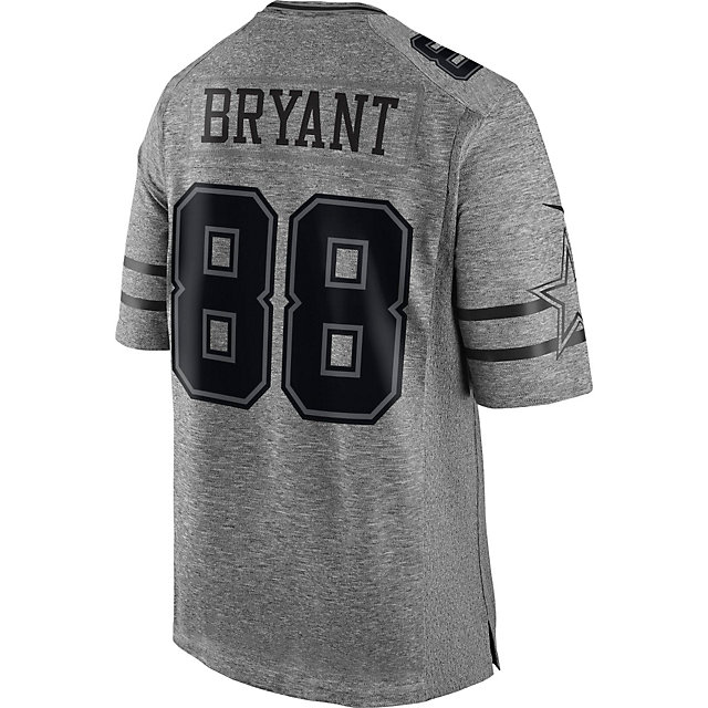 Dallas Cowboys Dez Bryant #88 Nike Gridiron Grey Jersey