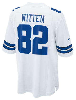 dallas cowboys home game jersey